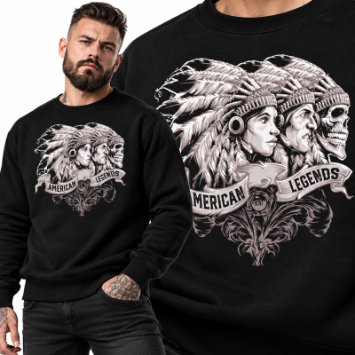 BLUZA HORROR AMERICAN LEGENDS